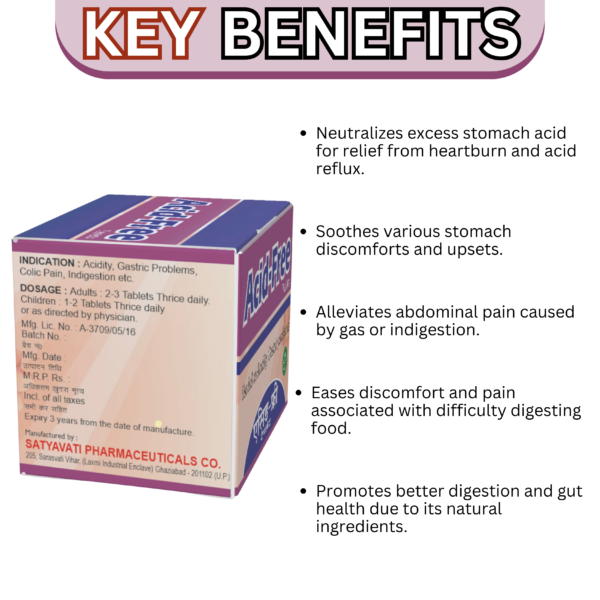 Acid Free Tablets